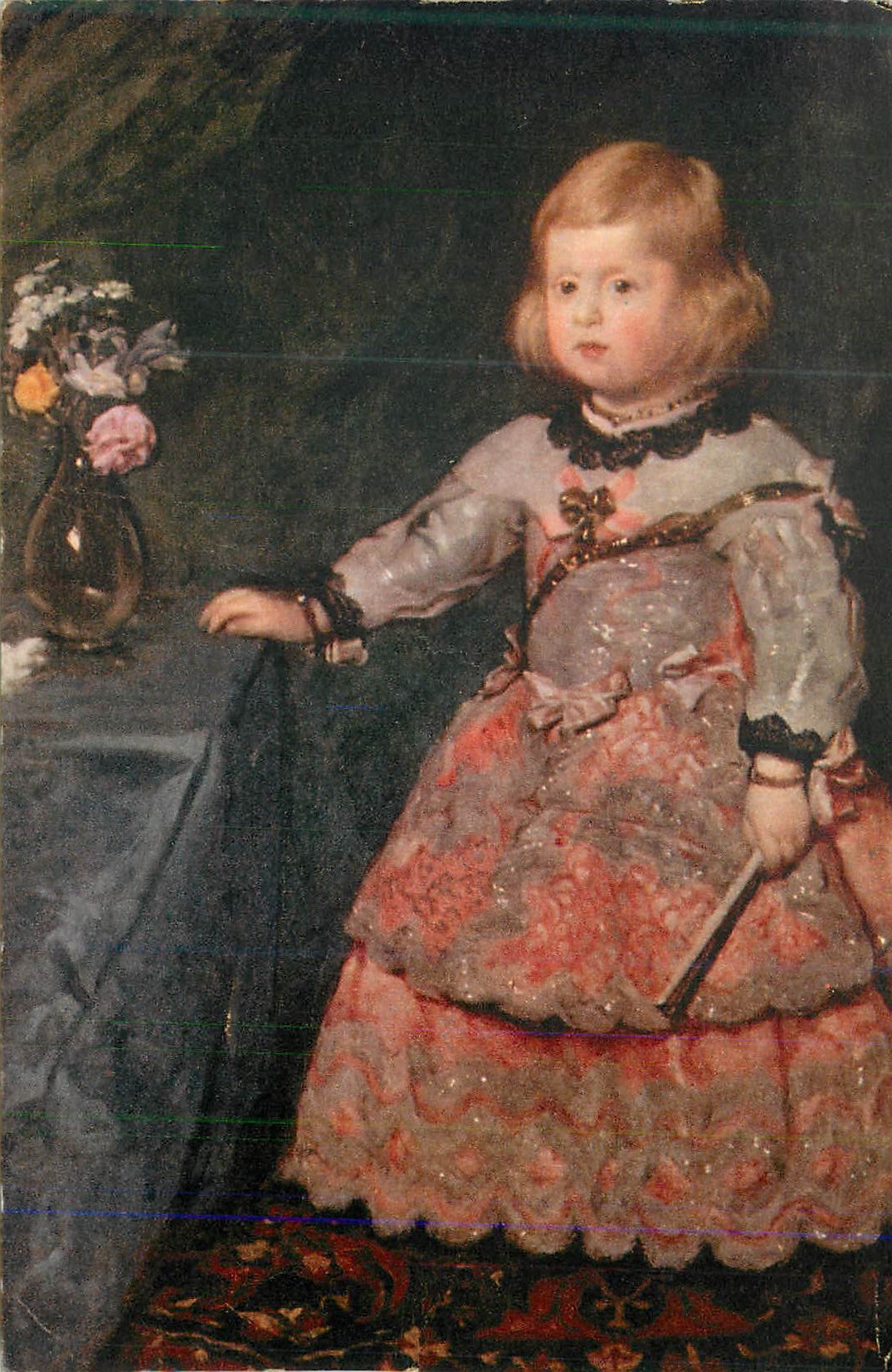 CPA Kunsthistorisches Museum Wien Velasquez (1599 1660) L'Infante Marguerite Therese
