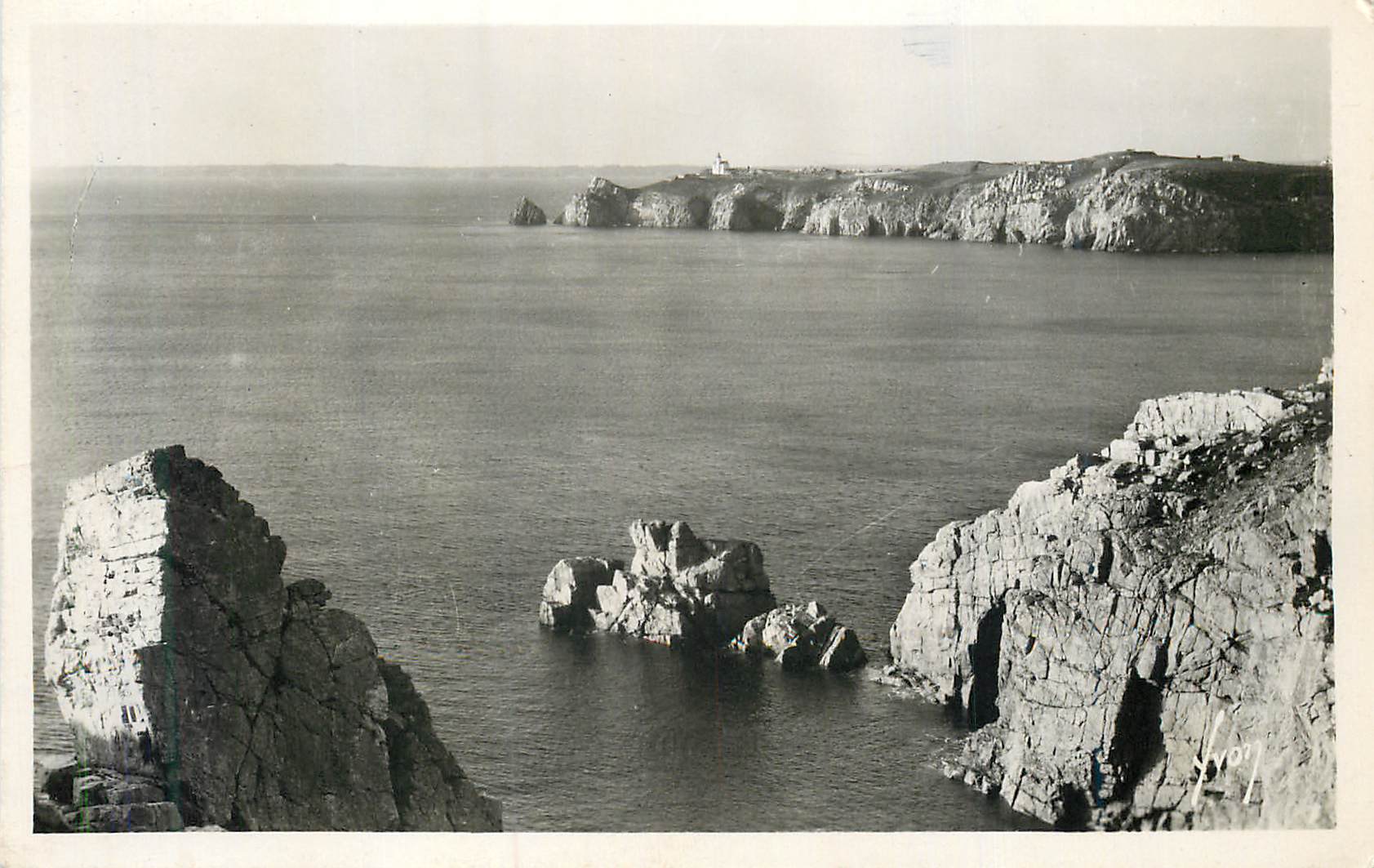 CPM Camaret (Finistere) Pointe du Toulinguet vue de la Crirque du Voroc'h
