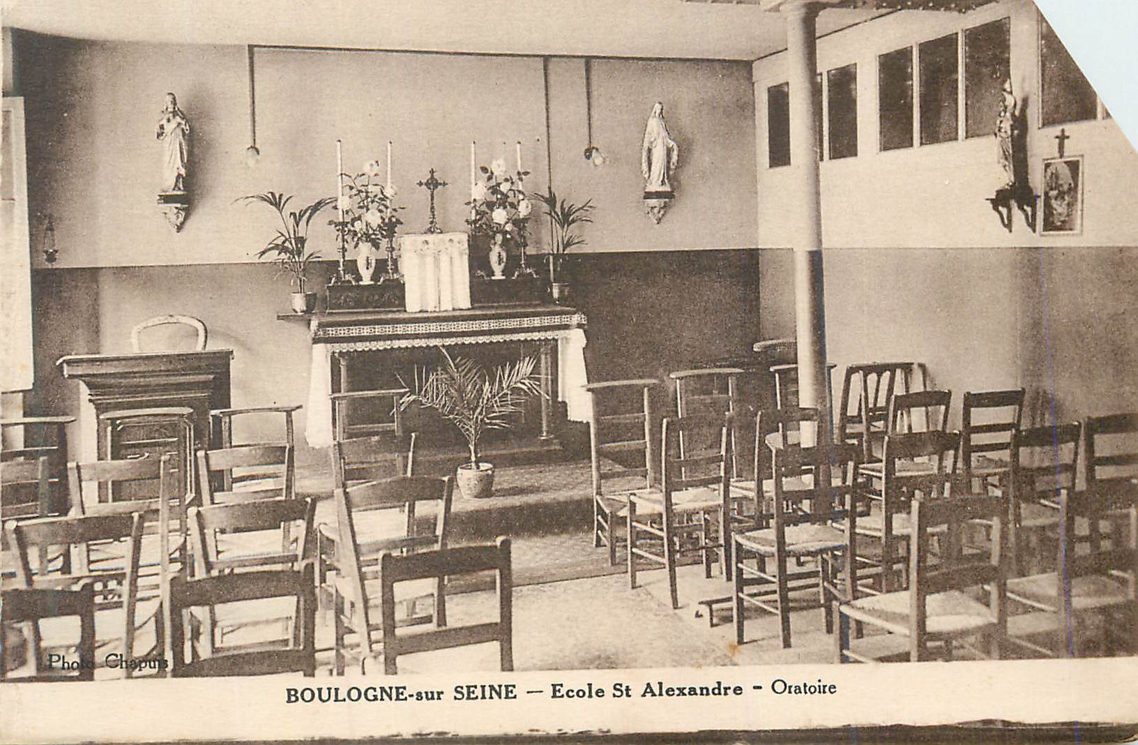 BOULOGNE-sur-SEINE — Ecole St Alexandre — Oratoire