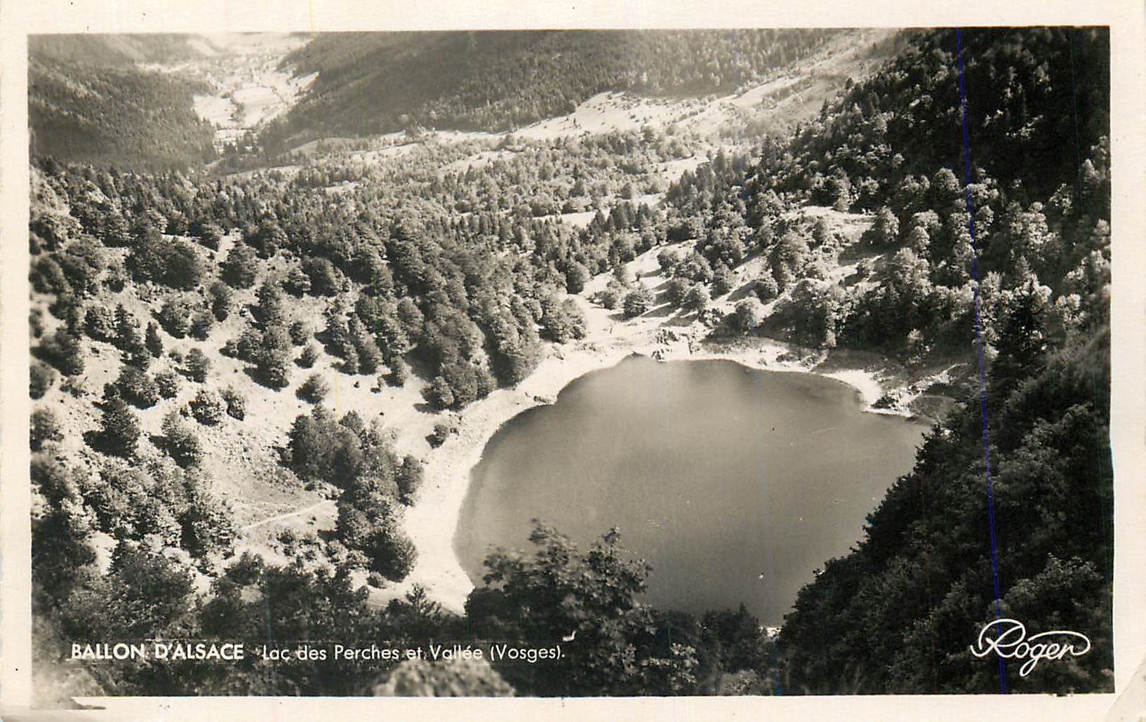 CPM Ballon d'Alsace Lac des Perches et Vallee(Vosges)