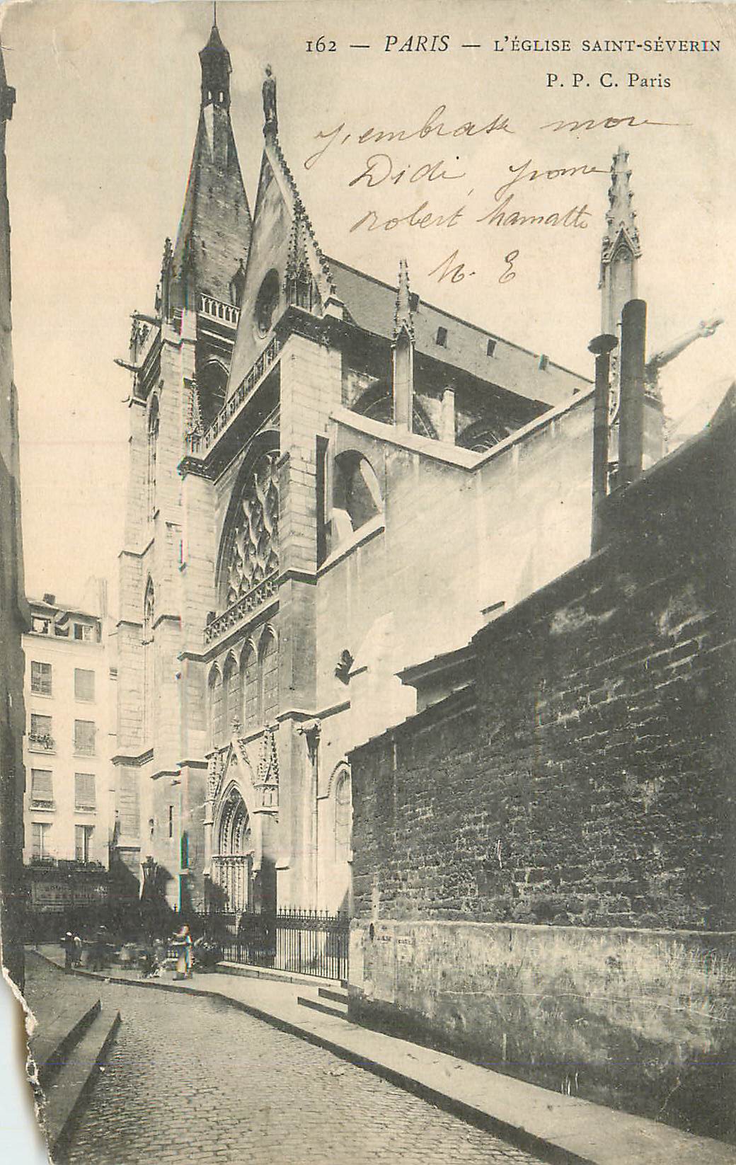 Paris — L'Église Saint-Séverin — P.P.C. Paris n°162