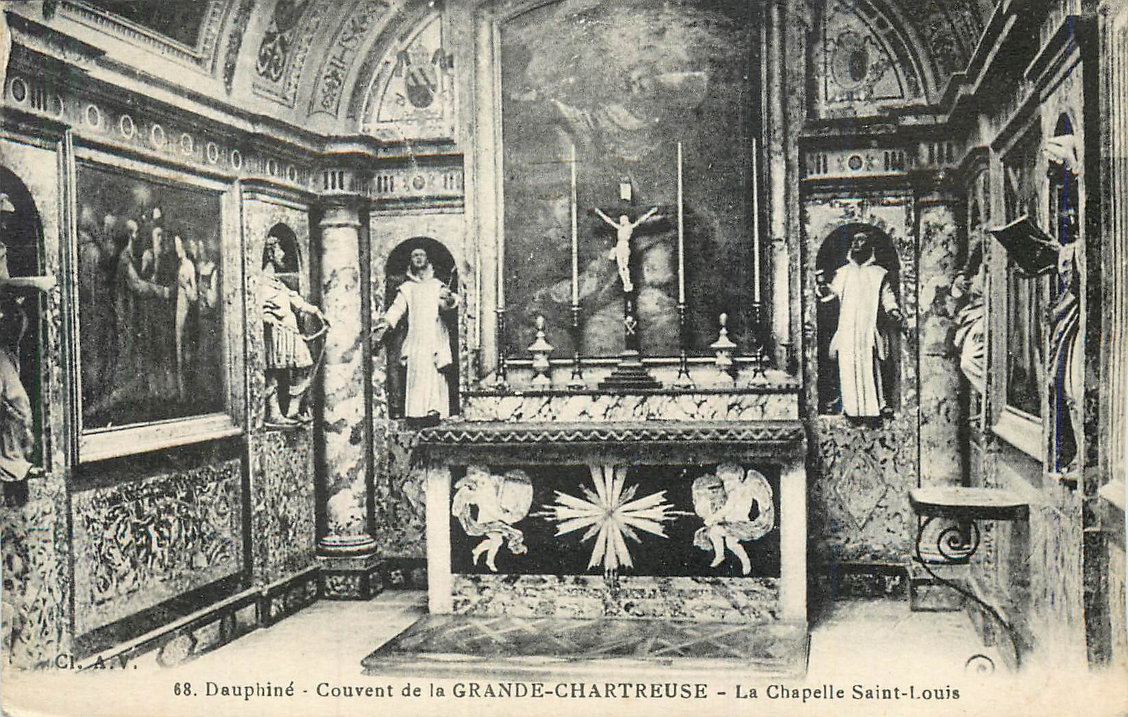 CPA Dauphine Couvent de la Grande Chartreuse La Chapelle