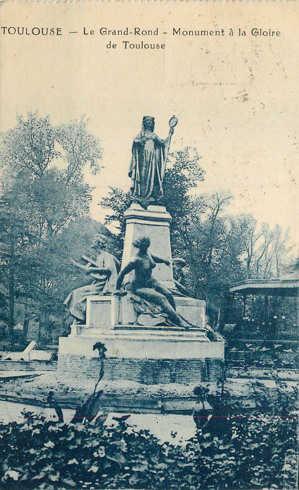 Toulouse — Le Grand-Rond — Denkmal zur Ehre Toulousens