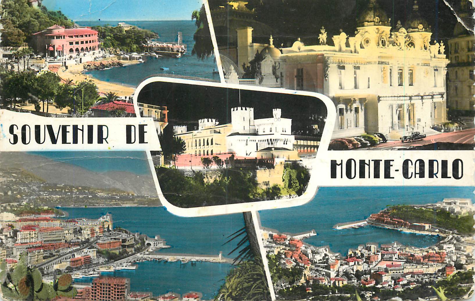 CPM Souvenir de Monte Carlo Principaute de Monaco