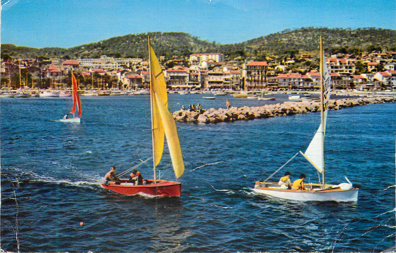 CPM Bandol Lumiere et Beaute de la Cote d'Azur Voiliers dans le Port Bateau
