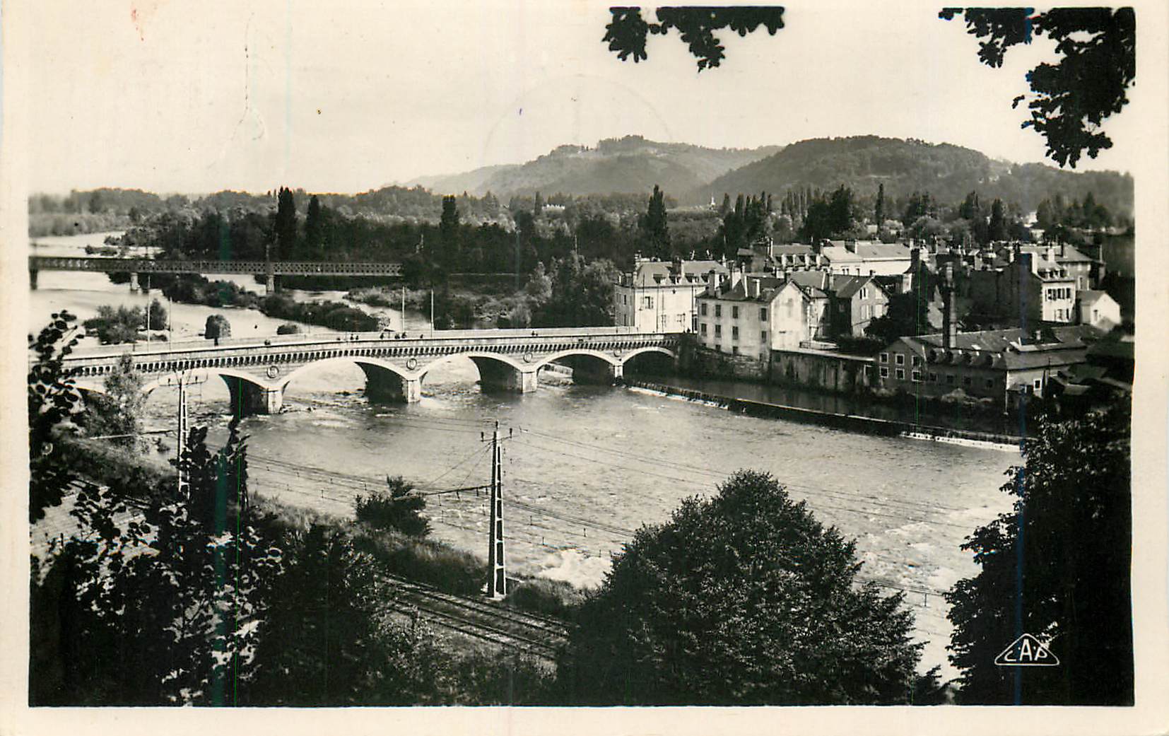 CPM Pau Vue vers Jurancon