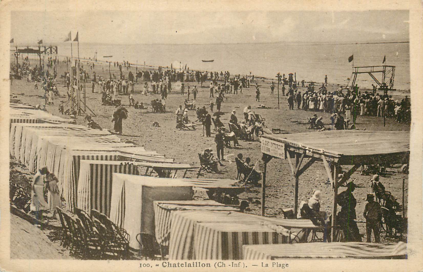 CPA Chatelaillon (Ch Inf) La Plage Daguin