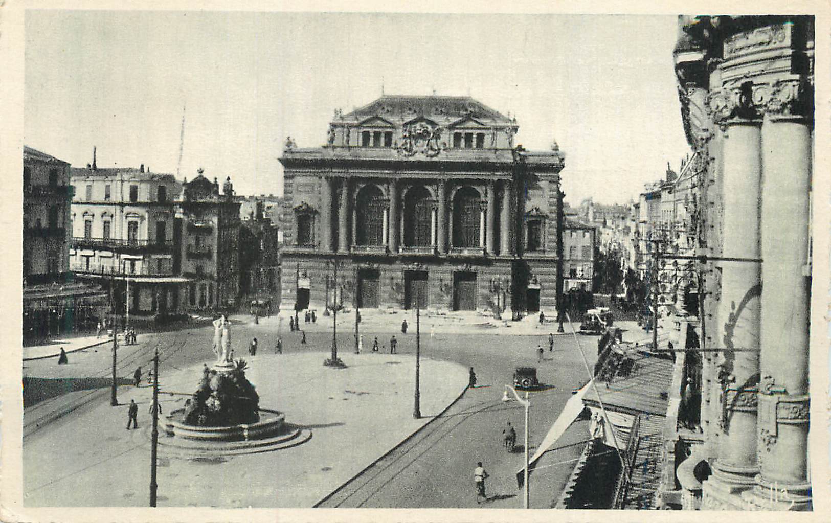 CPM Montpellier La Place de la Comedie