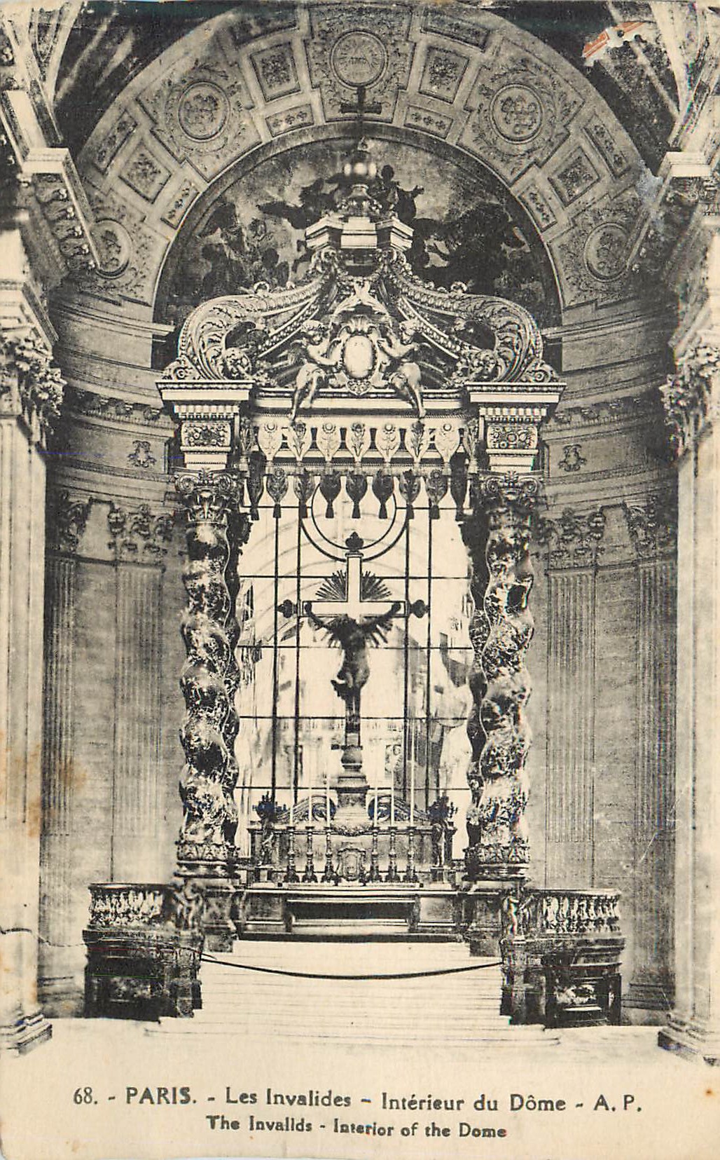 CPA Paris Les Invalides Interieur du Dome