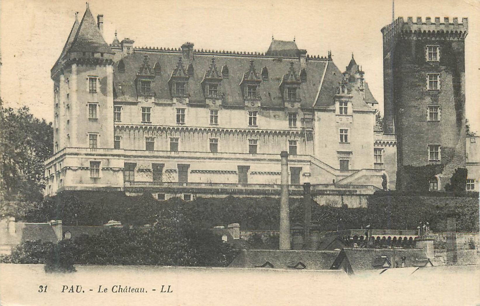 CPA Pau Le Chateau