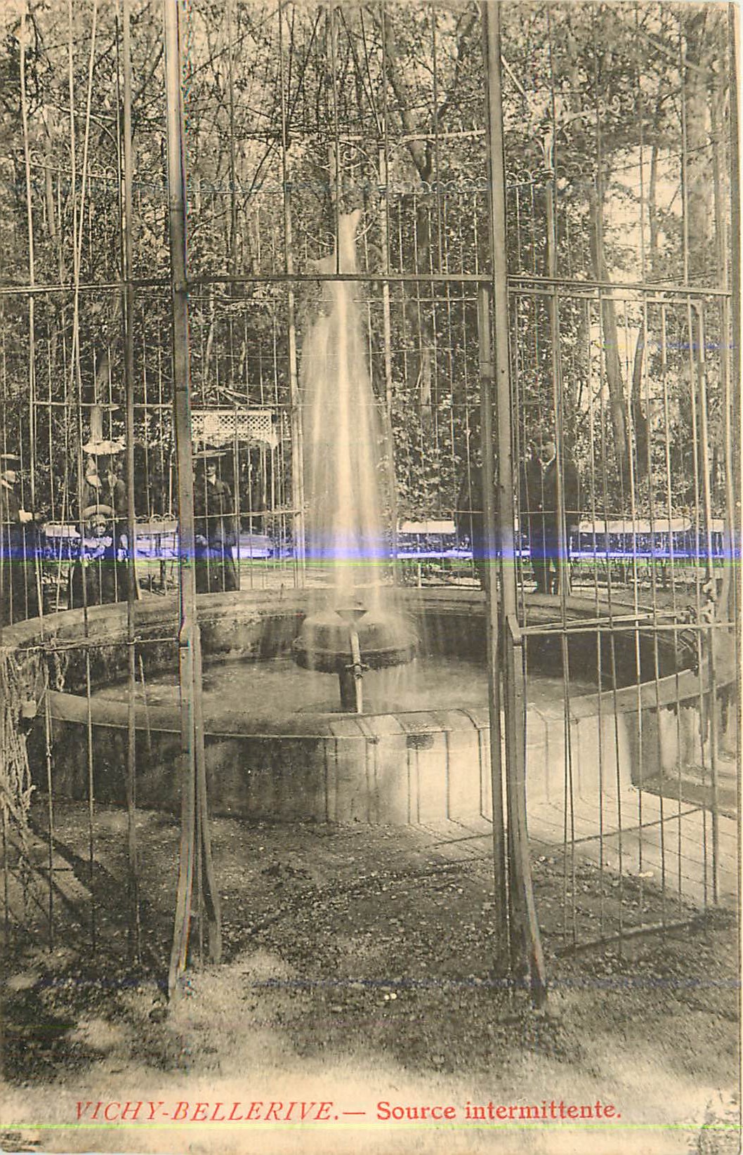 CPA Vichy Bellerive Source Intermittente