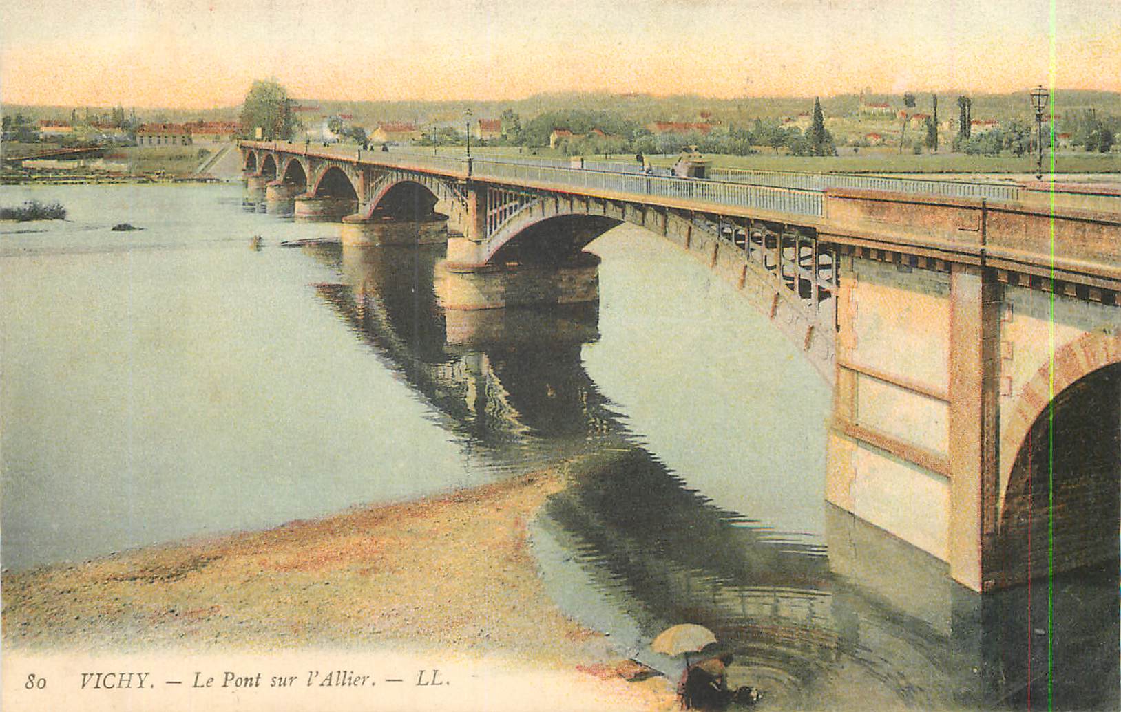 Vichy — Le Pont sur l'Allier — LL