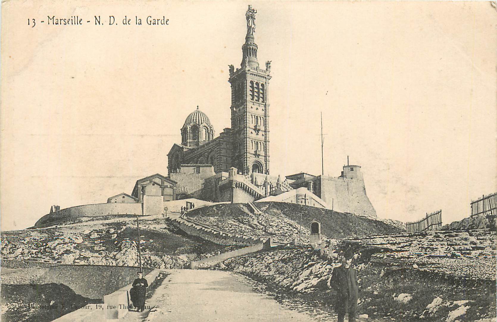 CPA Marseille N D de la Garde