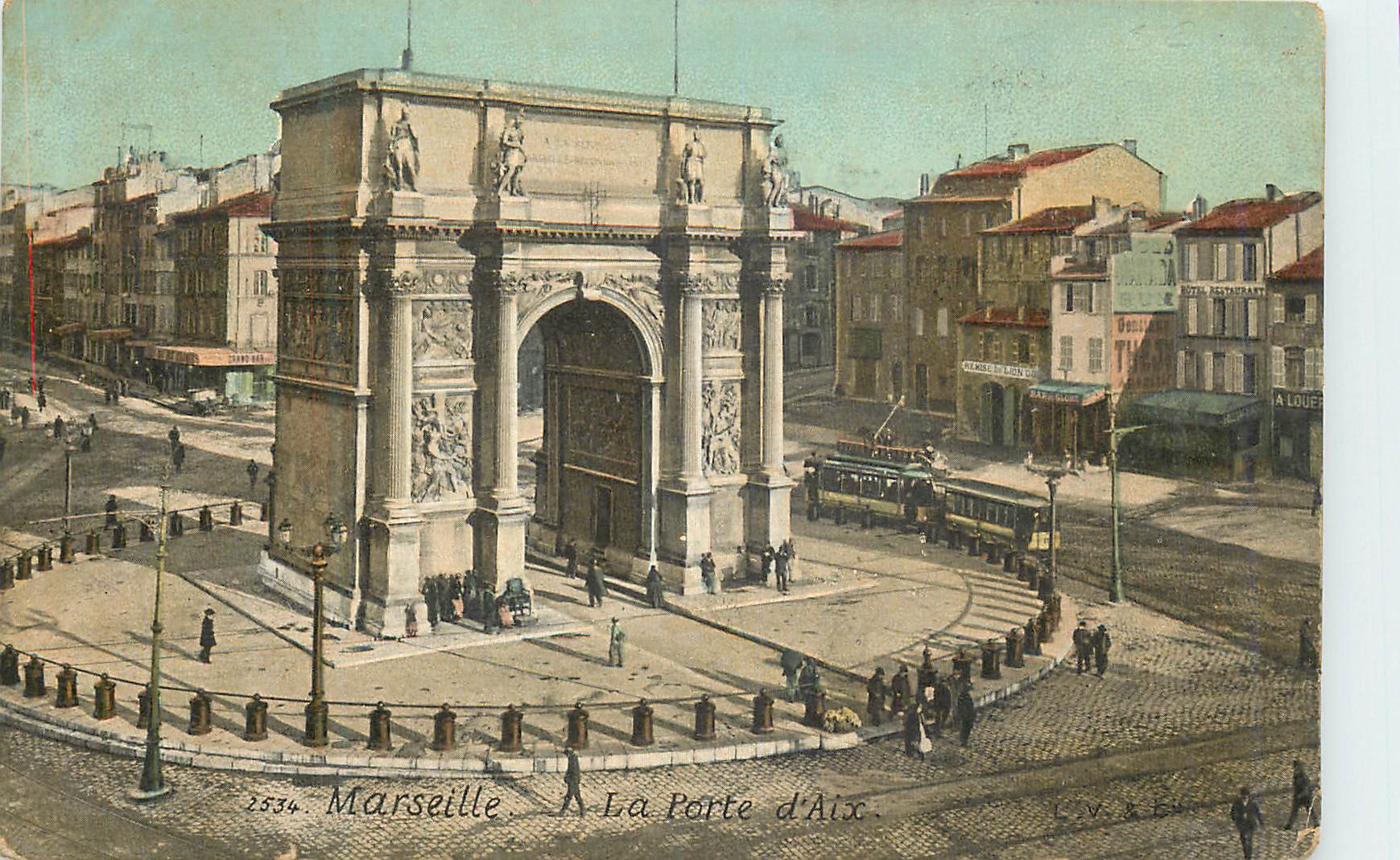 CPA Marseille La Porte d'Aix Tramway