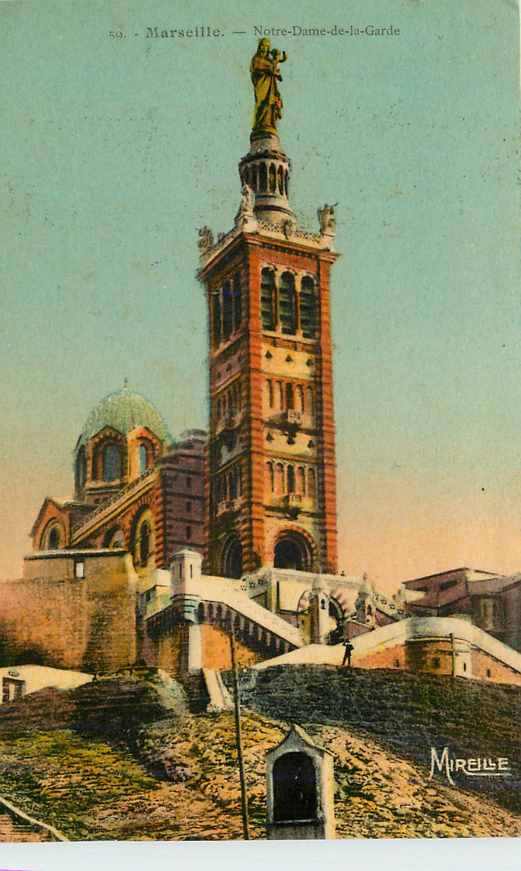 CPA Marseille Notre Dame de la Garde