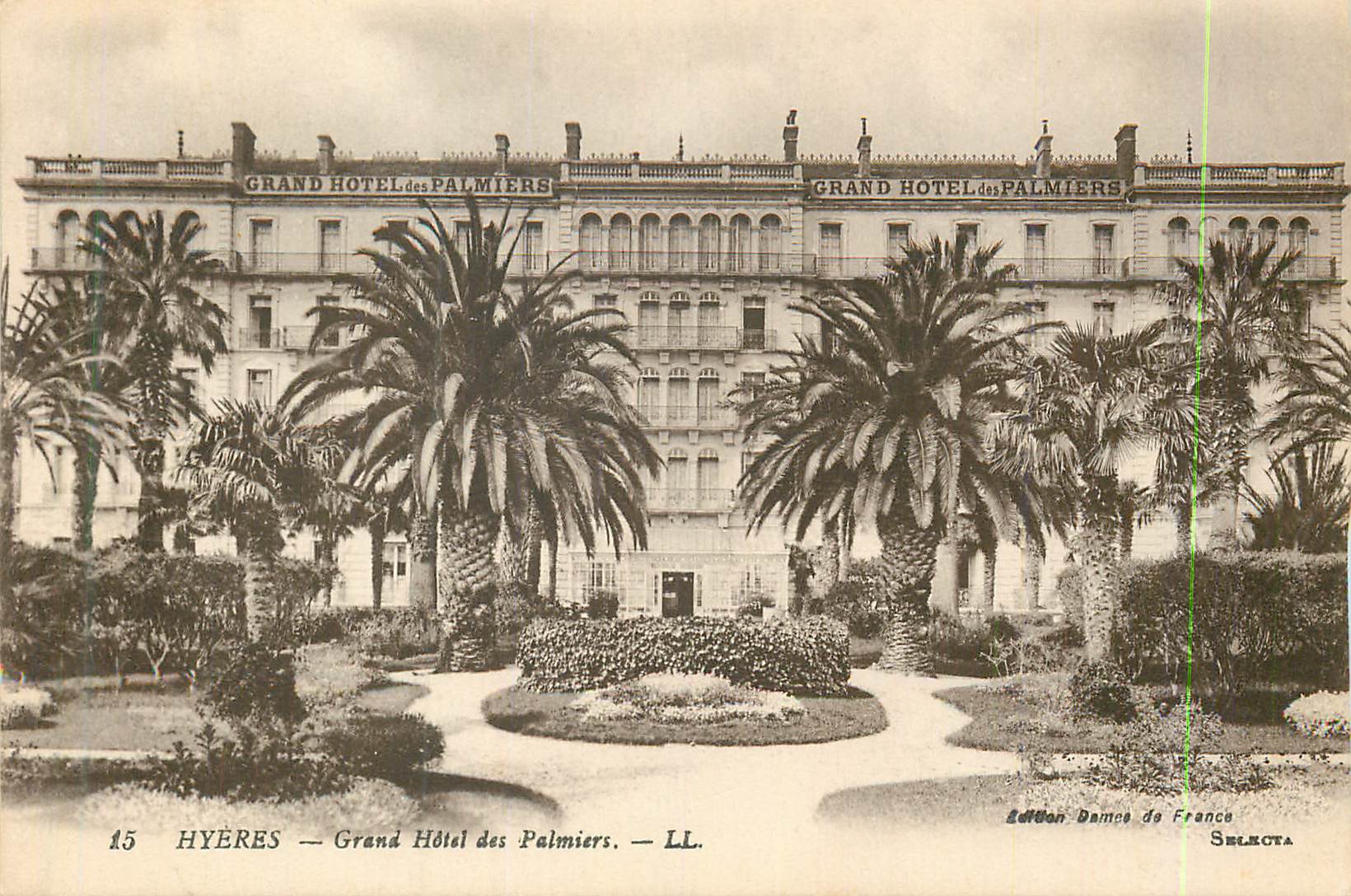 Hyères — Grand Hôtel des Palmiers — Edition Danse de France