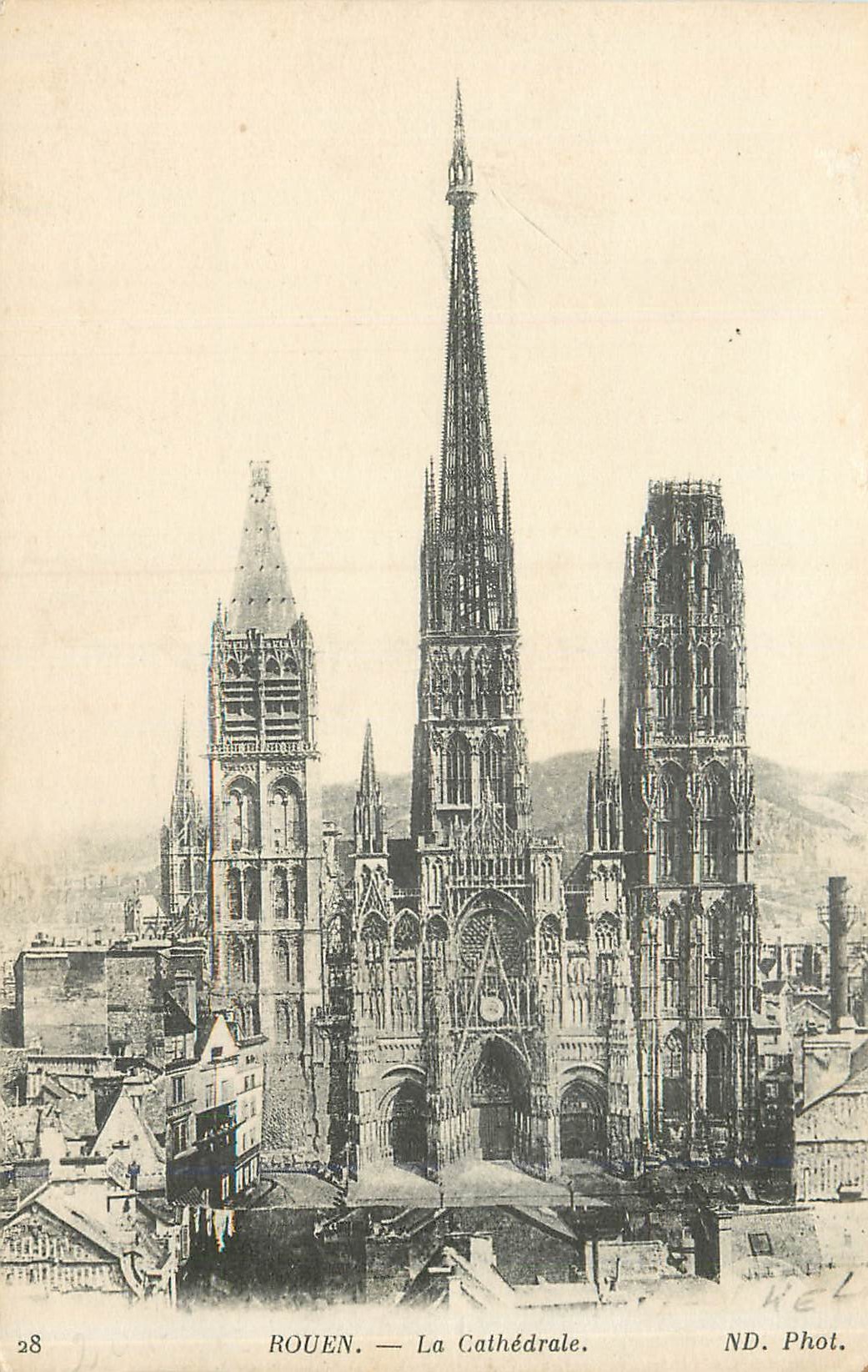 CPA Rouen La Cathedrale