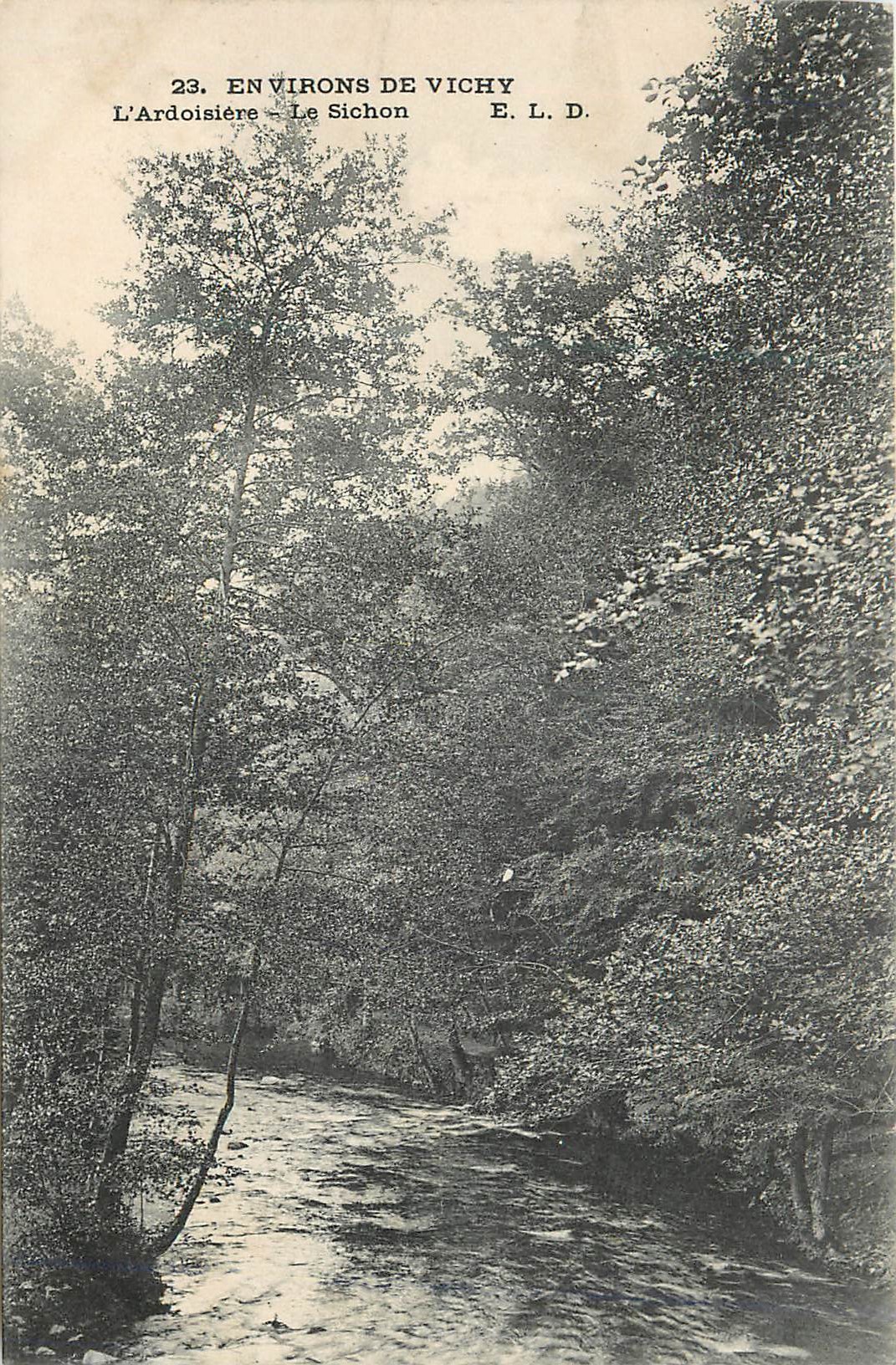 CPA Environs de Vichy L'Ardoisiere Le Sichon