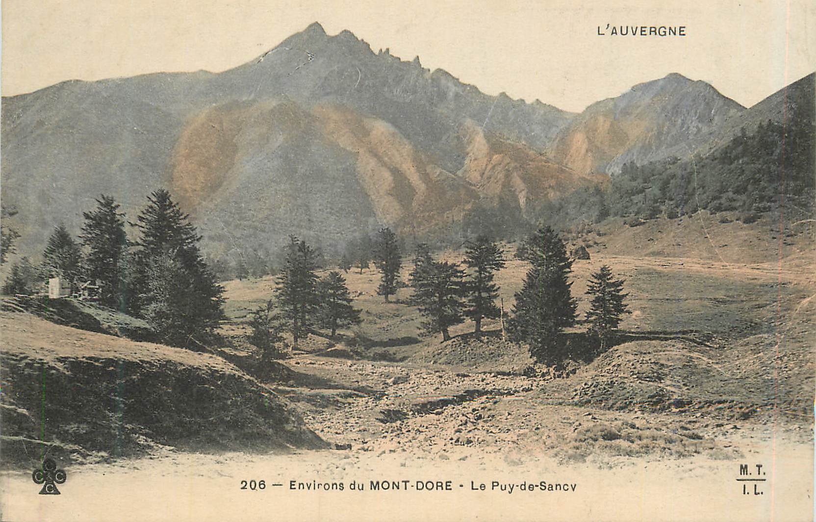 CPA Environs de Mont Dore Le Puy de Sancy L'Auvergne