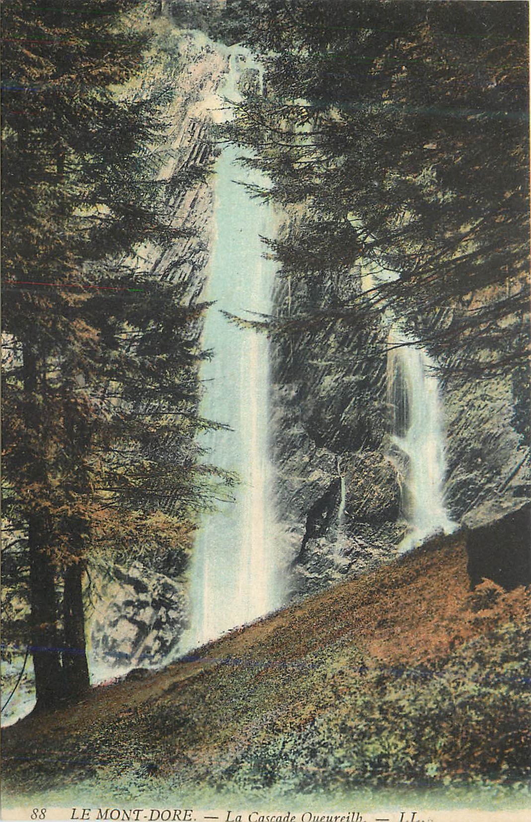 CPA Mont Dore La Cascade Queueilh