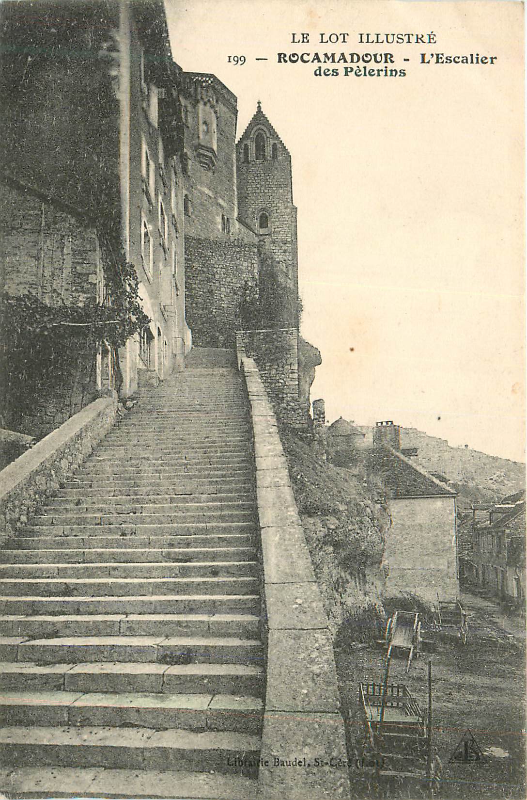 Rocamadour - Die Treppe der Pilger — Le Lot Illustré, n°199