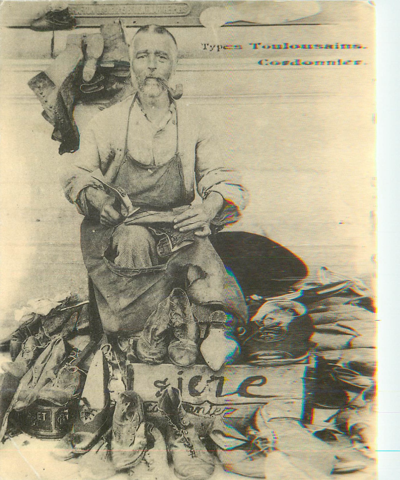 Cordonnier toulousain — Types Toulousains. Cordonnier — Éditeur non visible