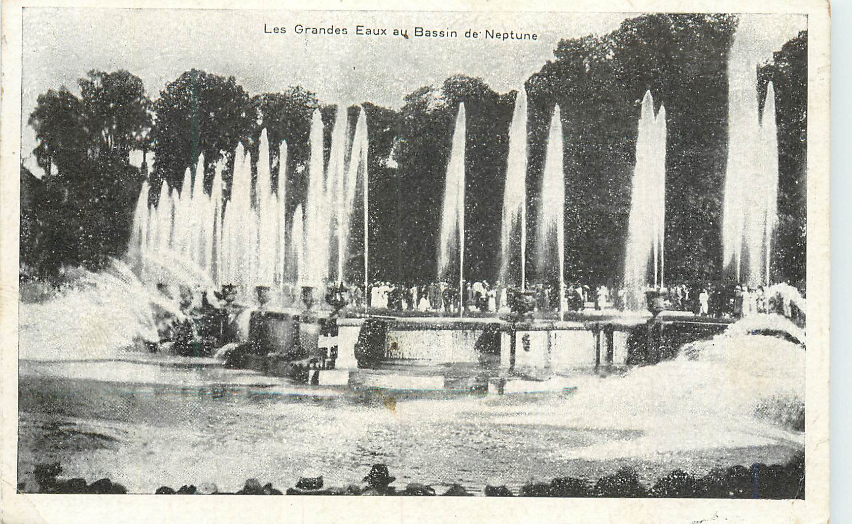 CPA Les Grandes Eaux au Bassin de Neptune