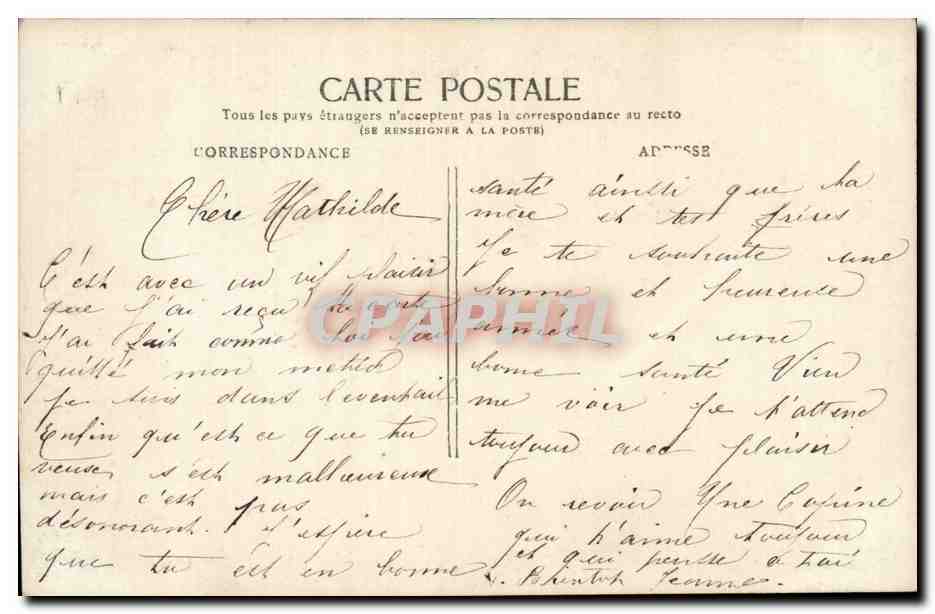 Jeune femme avec roses — Bonne Année — éditeur J.H. n°431 — Reverso