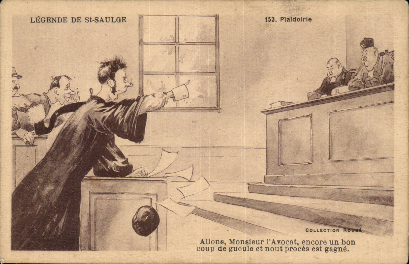 Legende von St-Saulge — Verhandlung — Sammlung Roubé, Nr. 153