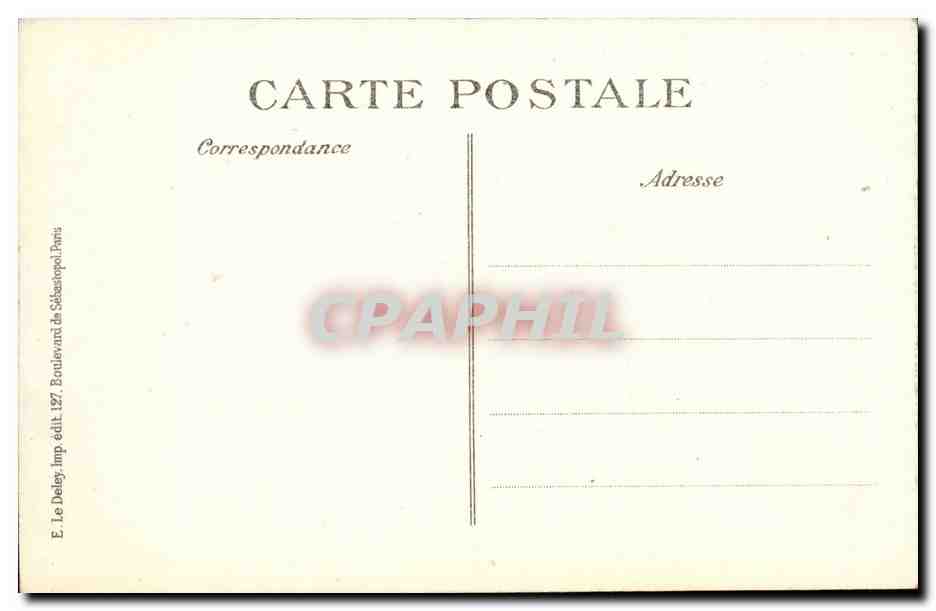 Folklore - Metier - Agriculture - La Vie aux Champs - Canard Oie- CPA  — Rückseite