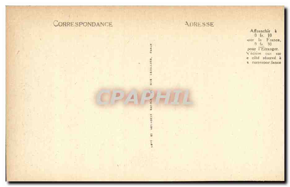 Le Puy - Musee Crozalier CPA  — Verso
