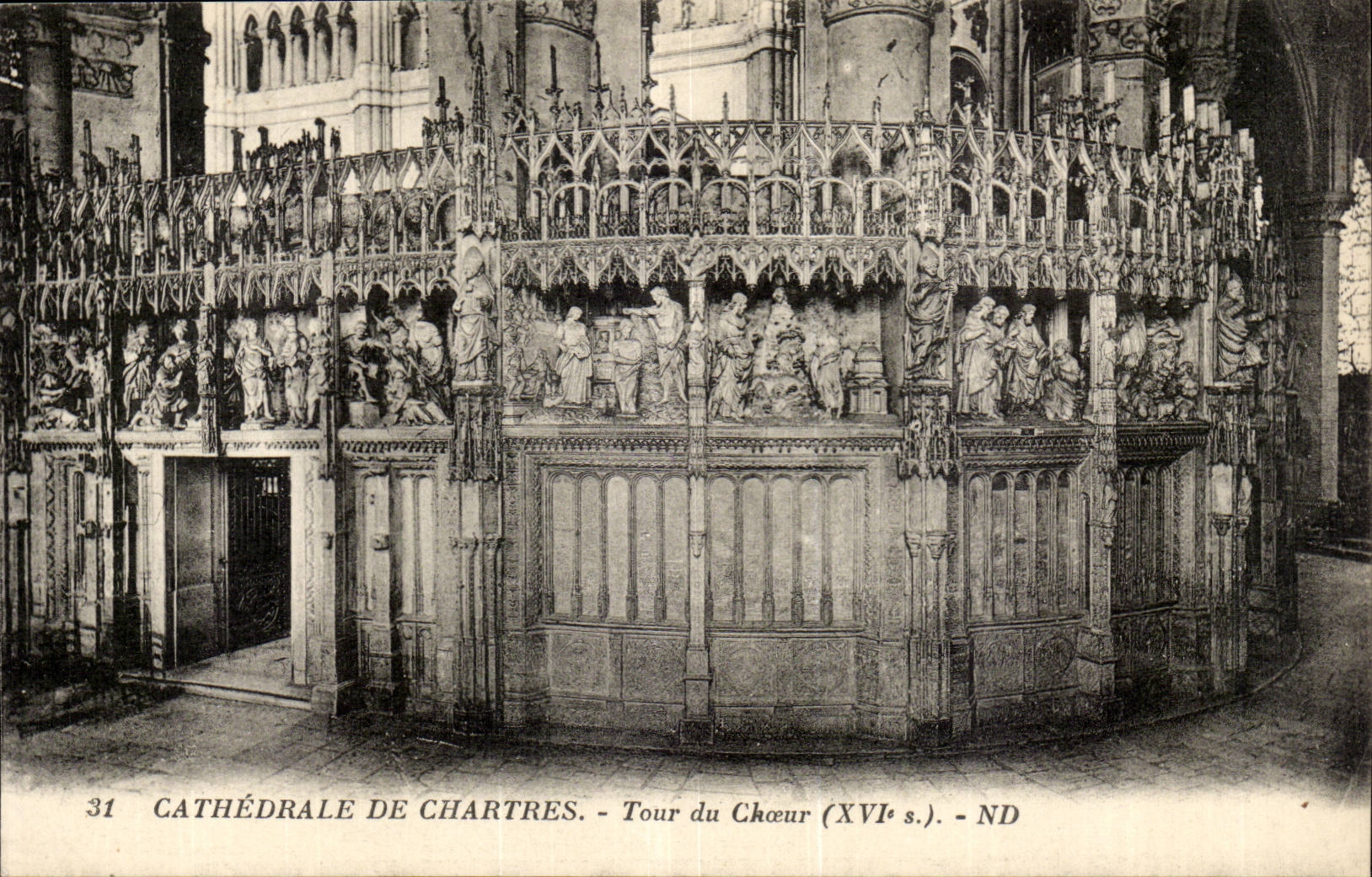 Cathédrale de Chartres — Tour du Chœur (XVIe s.) — ND