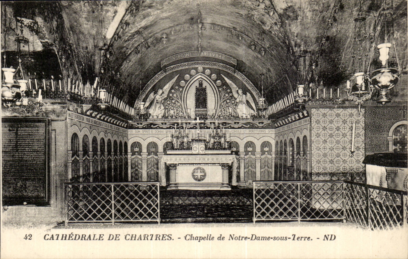 Cathédrale de Chartres — Chapelle de Notre-Dame-sous-Terre — ND