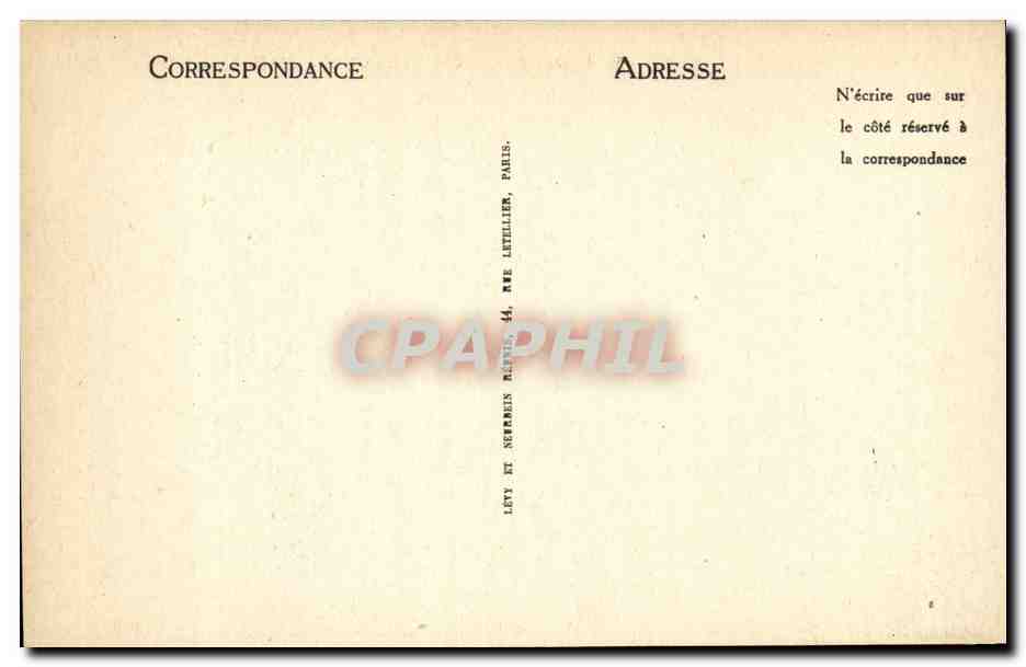 Chartres - La Cathedrale Abside CPA  — Verso