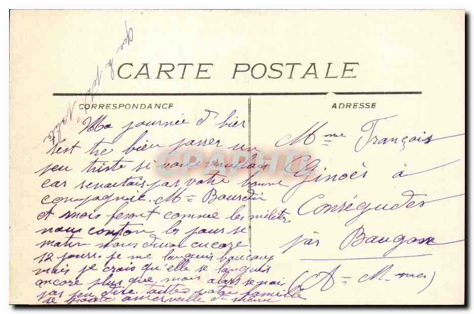 Toulon CPA Mourillon Anse du fort S tLouis (bateaux) — Verso