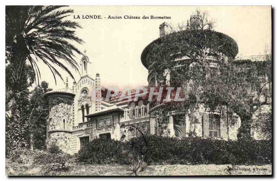 La Londe CPA Ancien chateau des Bormettes
