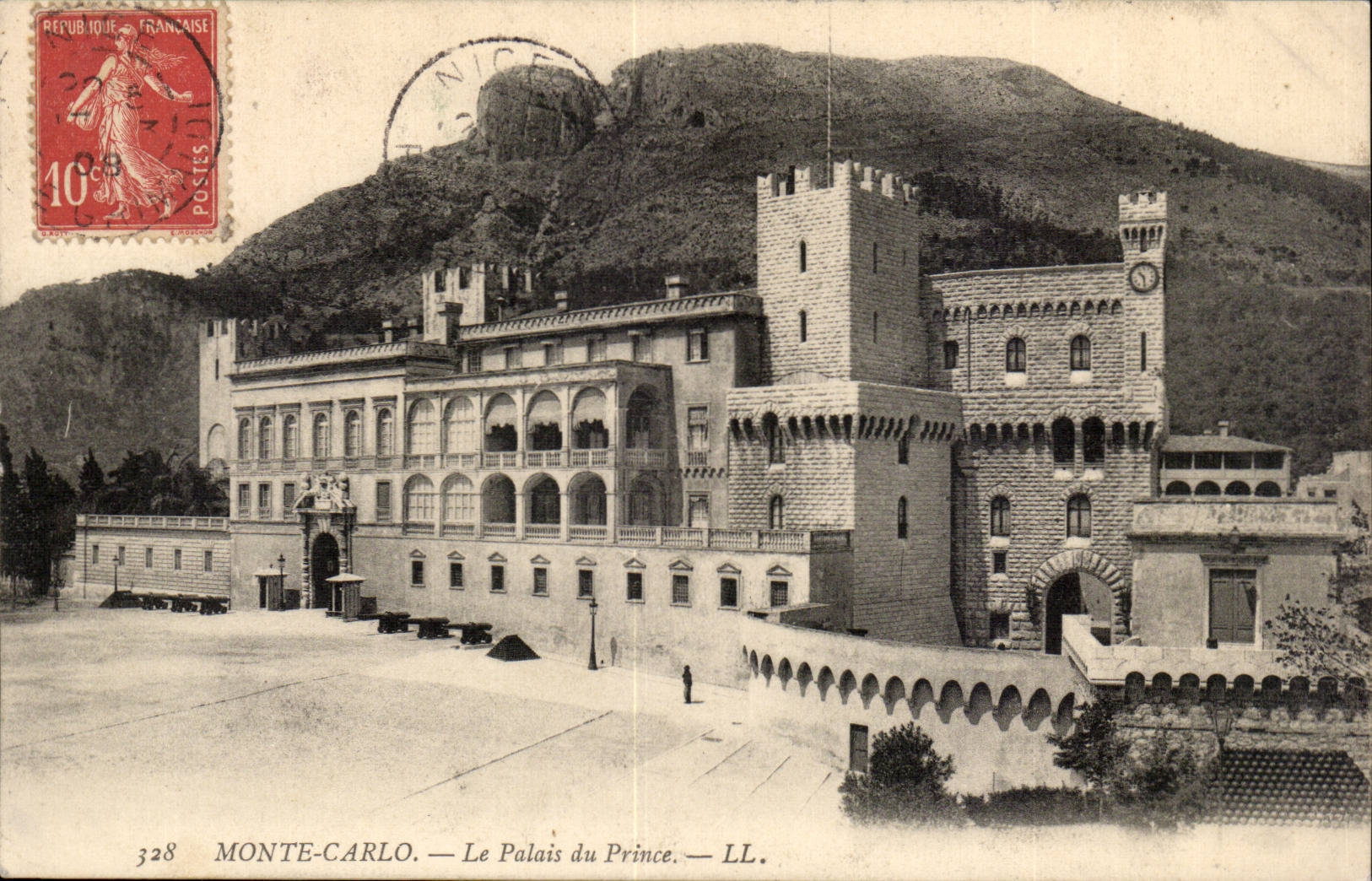 CPA Monte CArlo Le palais du Prince Monaco