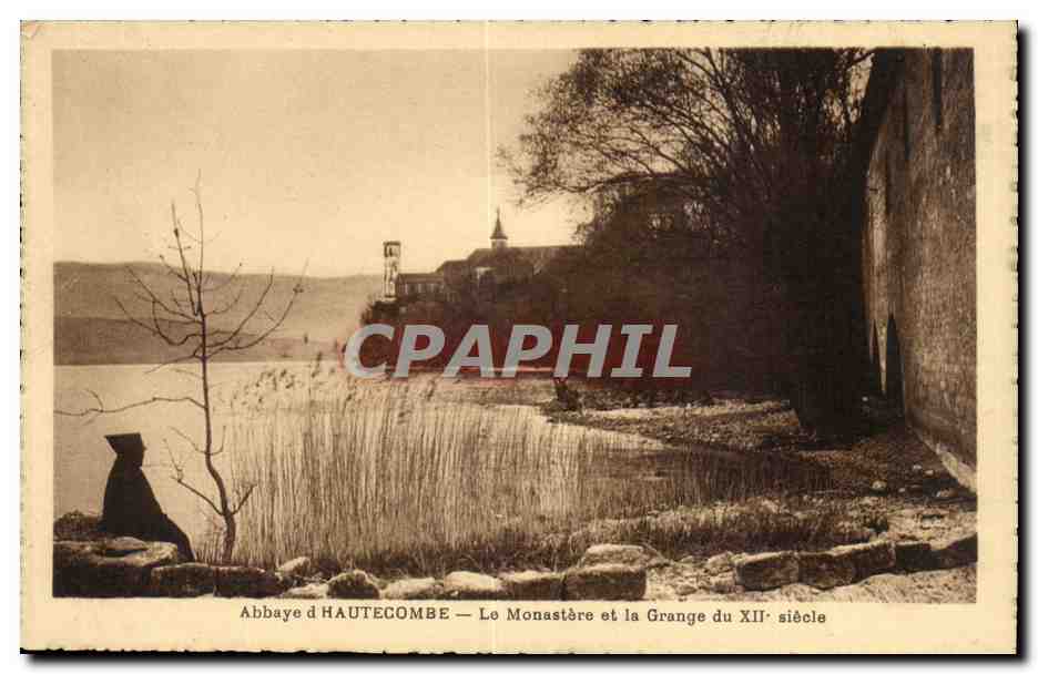 CPA Abbaye d'Hautecombe Le monastere et la grange du 12eme