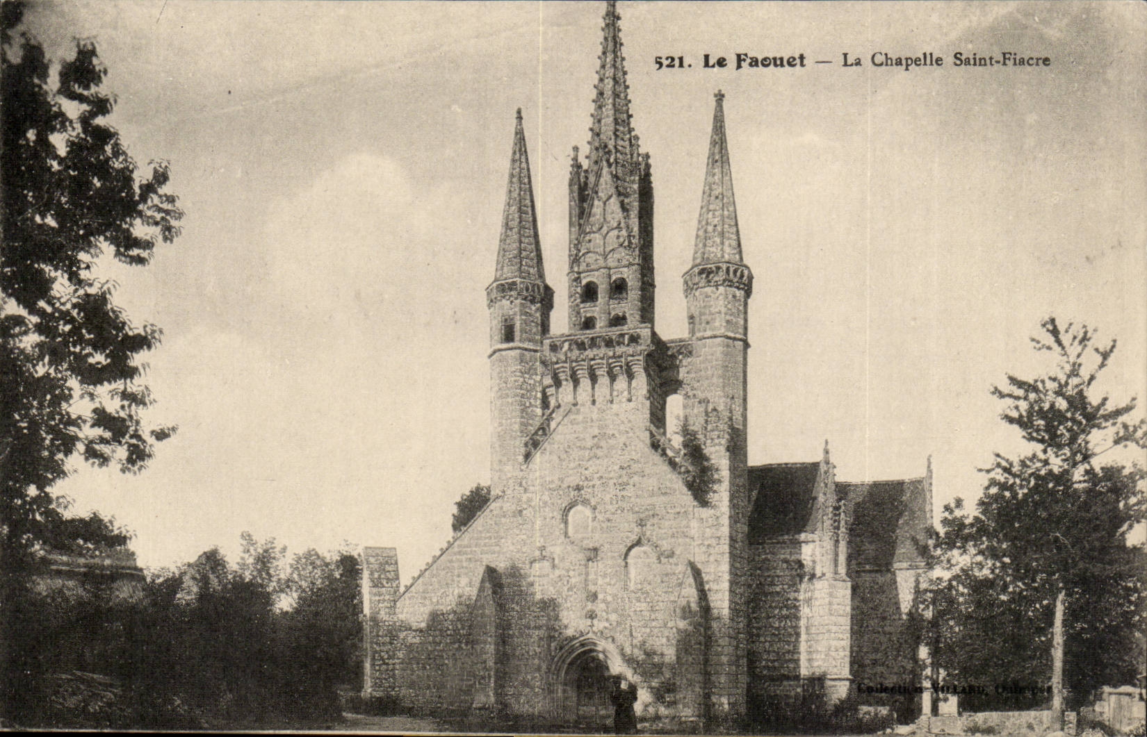 Le FAouet CPA La chapelle Saint Fiacre