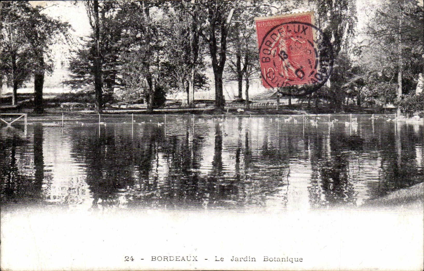 Bordeaux CPA Le jardin botanique