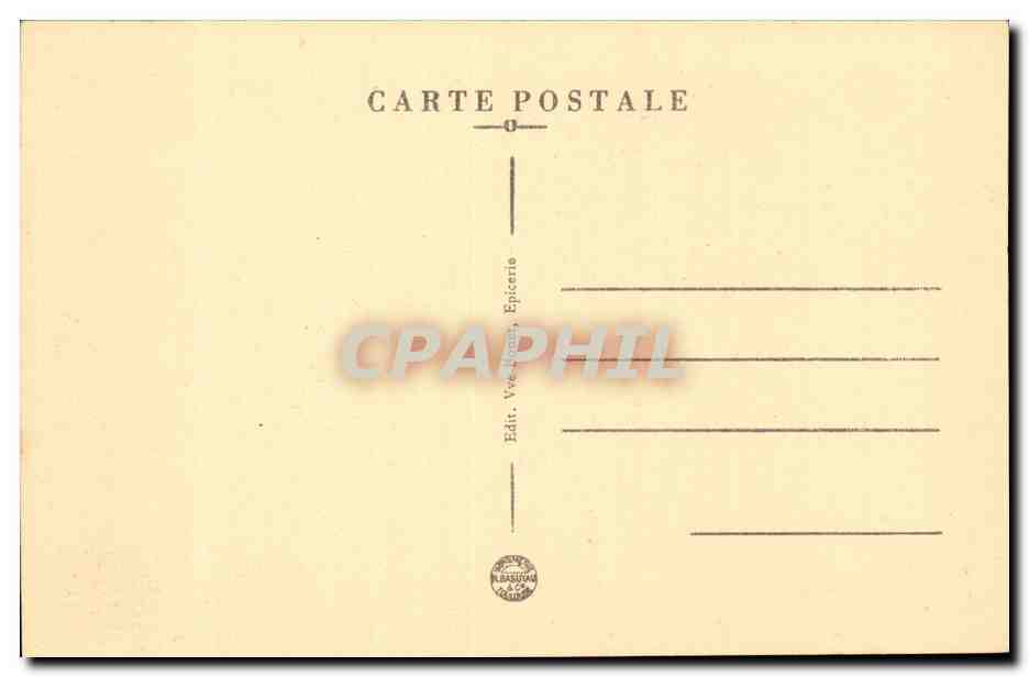 Vignory CPA L'eglise au 11eme Les chapelles — Rückseite