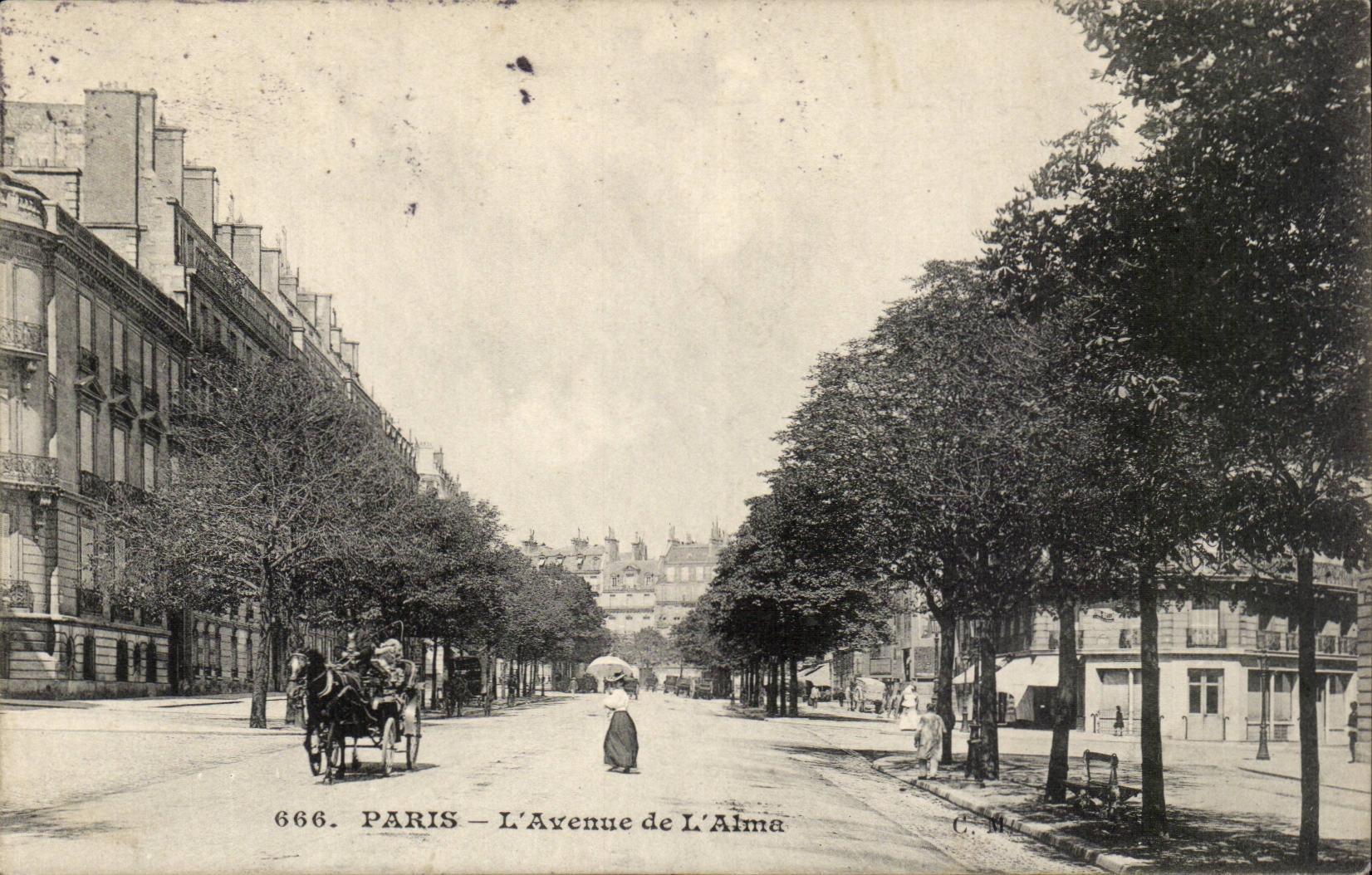 PARIS — L'Avenue de L'Alma — C. Ma