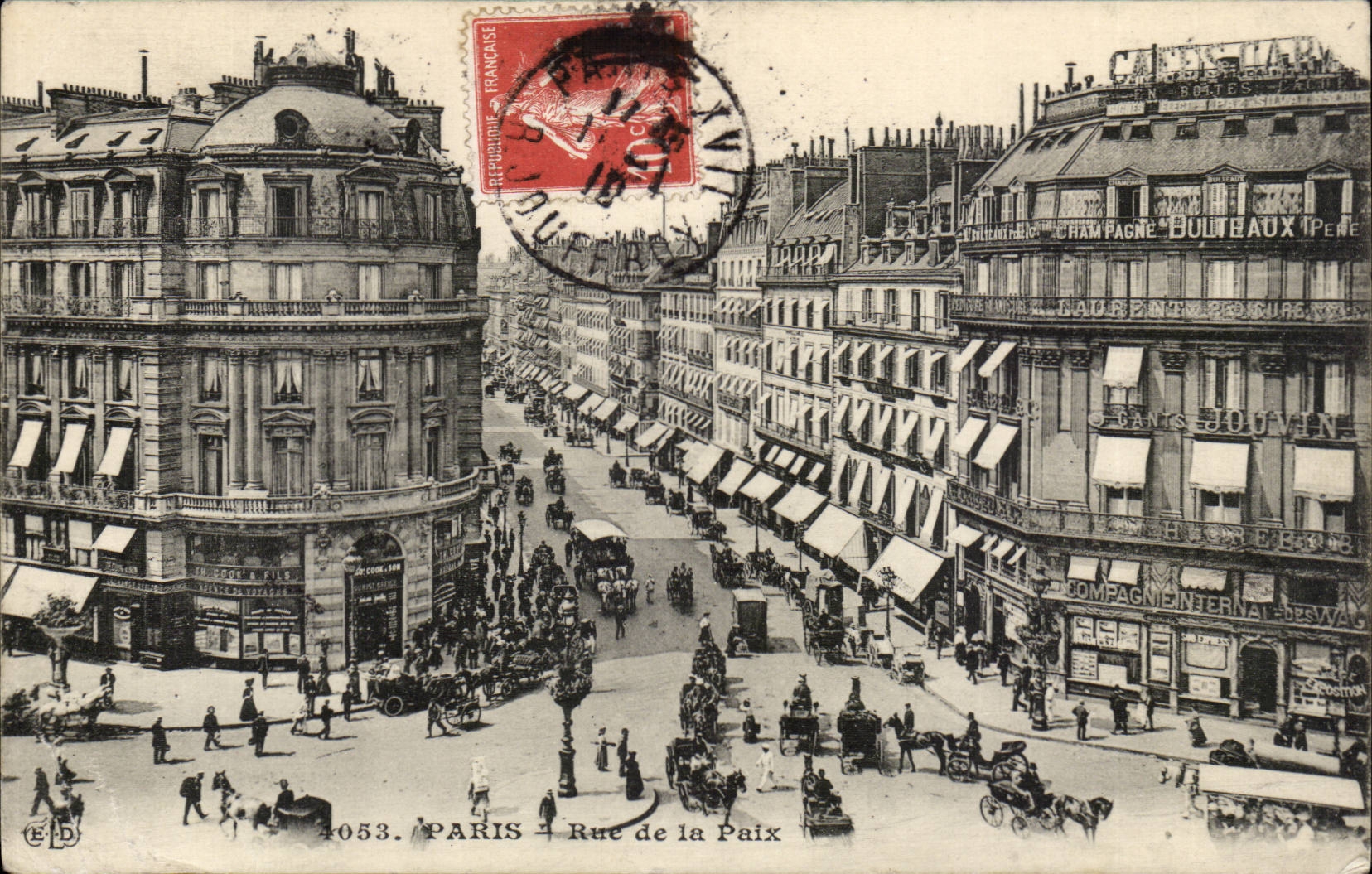 Paris CPA Rue de la Paix