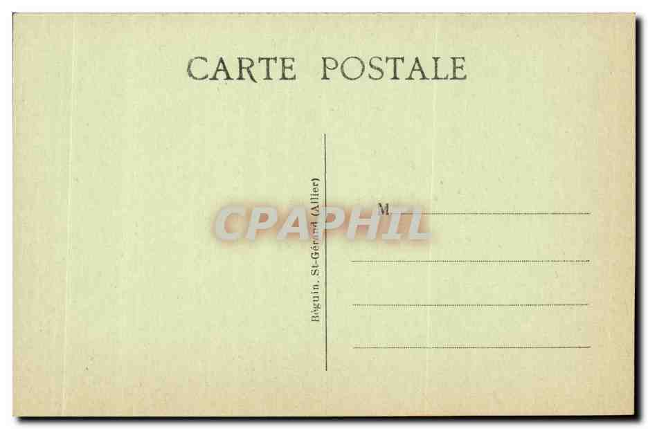 Charlieu CPA Interieur du cloitre des Cordeliers  — Rückseite