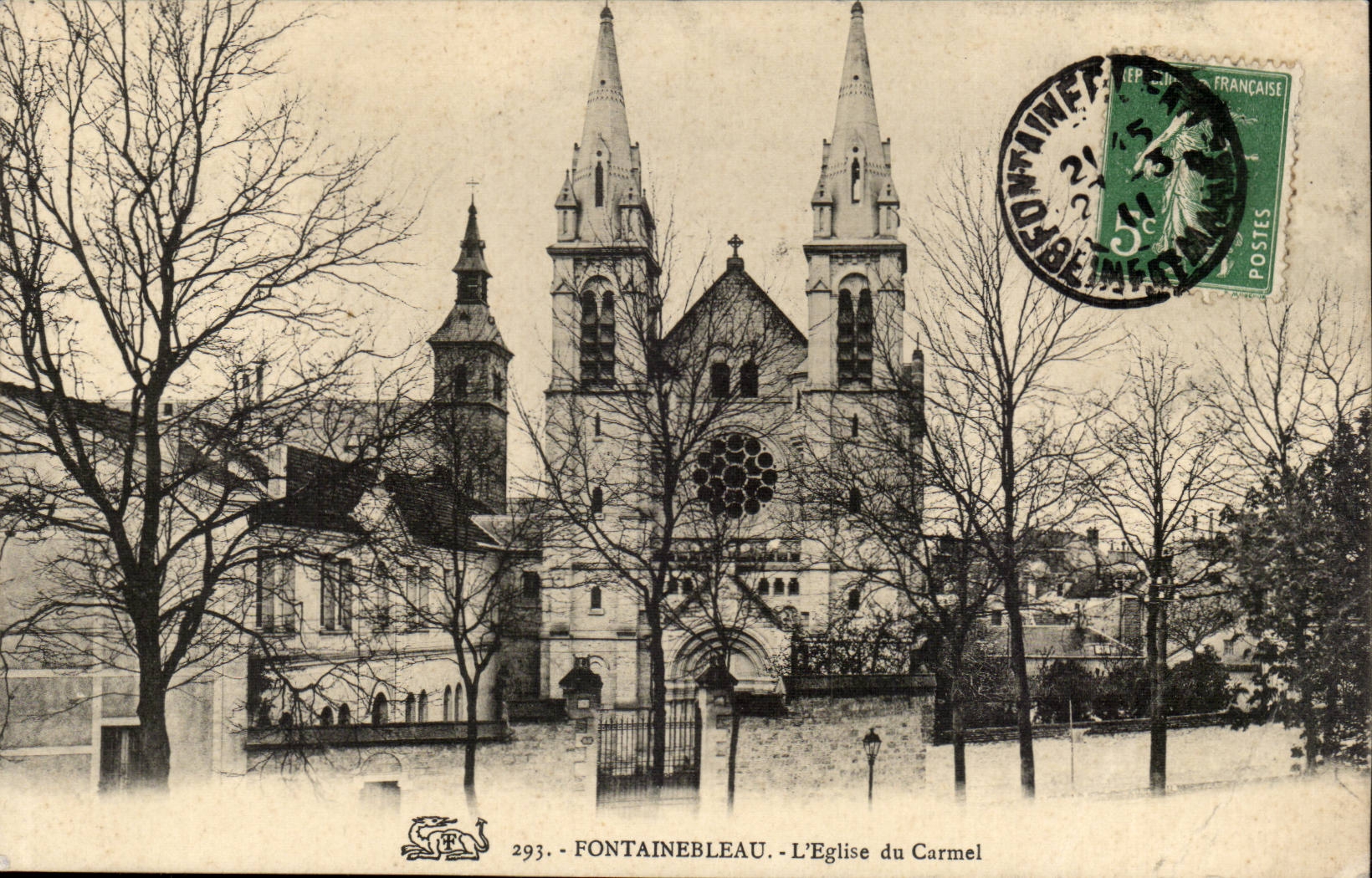 Fontainebleau — La Iglesia del Carmelo — Editor : 293