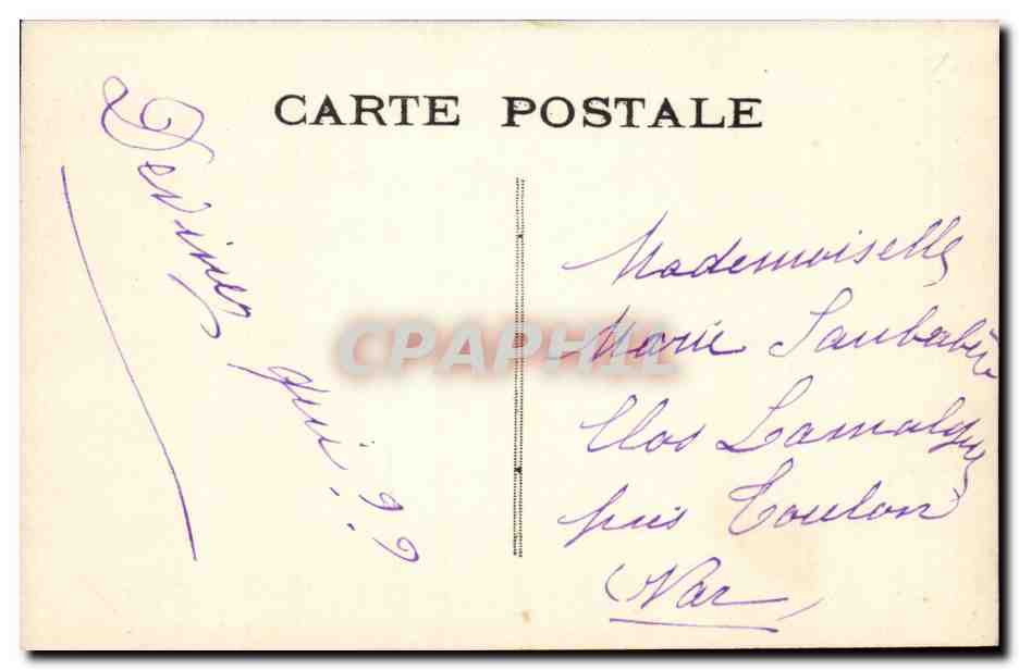 CPA Fantaisie Femme C'est pour me rappeler a votre souvenir — Rückseite