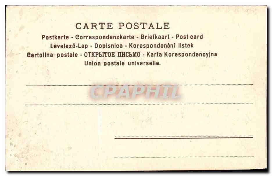 CPA FAntaisie Couple Tyrol Autriche Austria Folklore — Verso