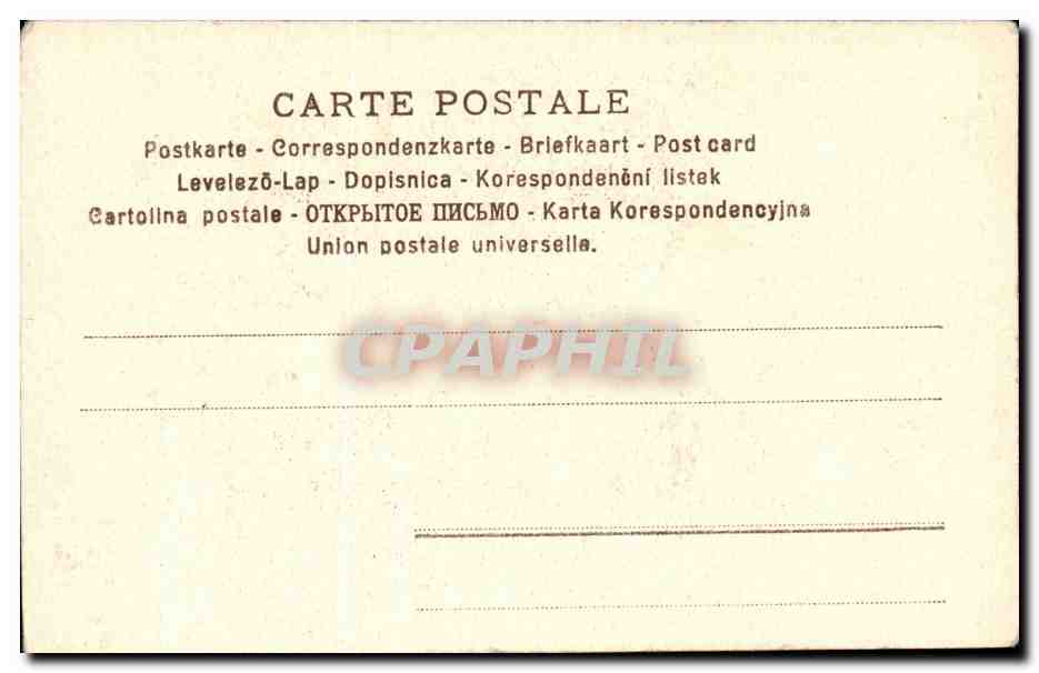 CPA FAntaisie Couple Tyrol Autriche Austria Folklore — Verso