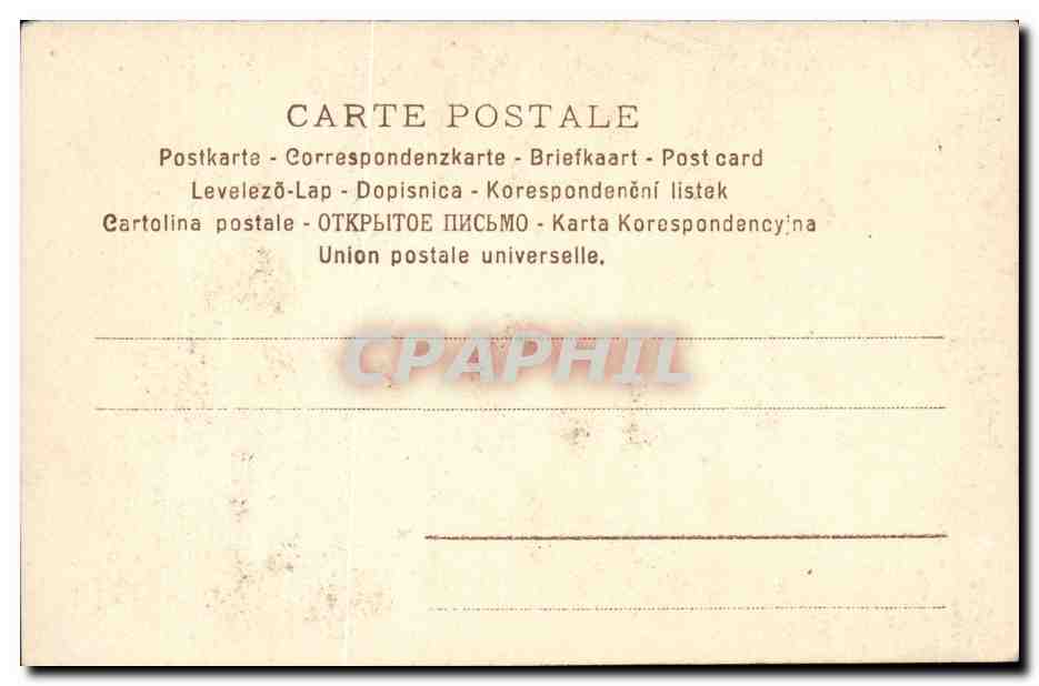 CPA FAntaisie Couple Tyrol Autriche Austria Folklore  — Verso