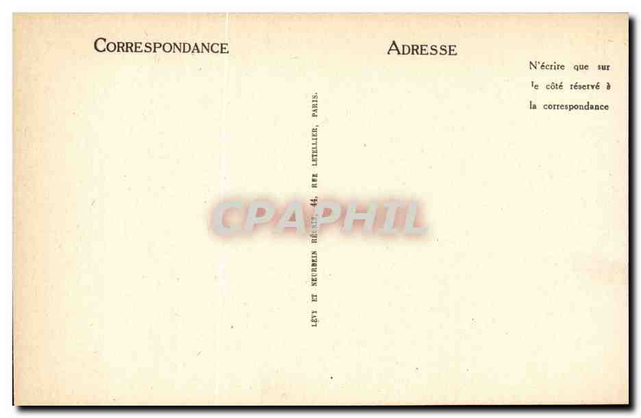 Chartres CPA Cathedrale Le tour du choeur (16eme) — Verso